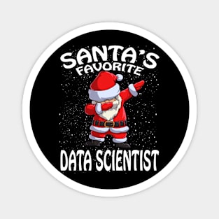 Santas Favorite Data Scientist Christmas Magnet